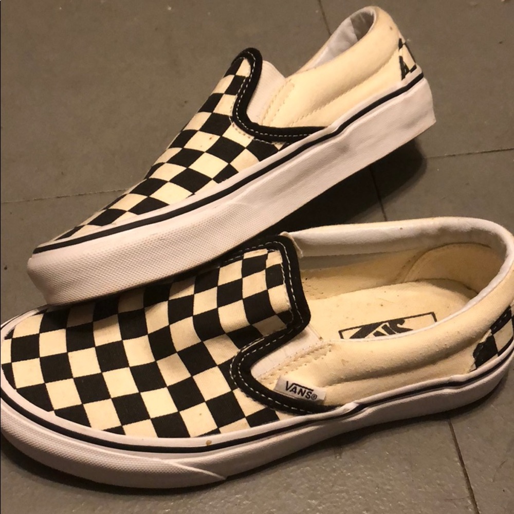 Vans slip ons